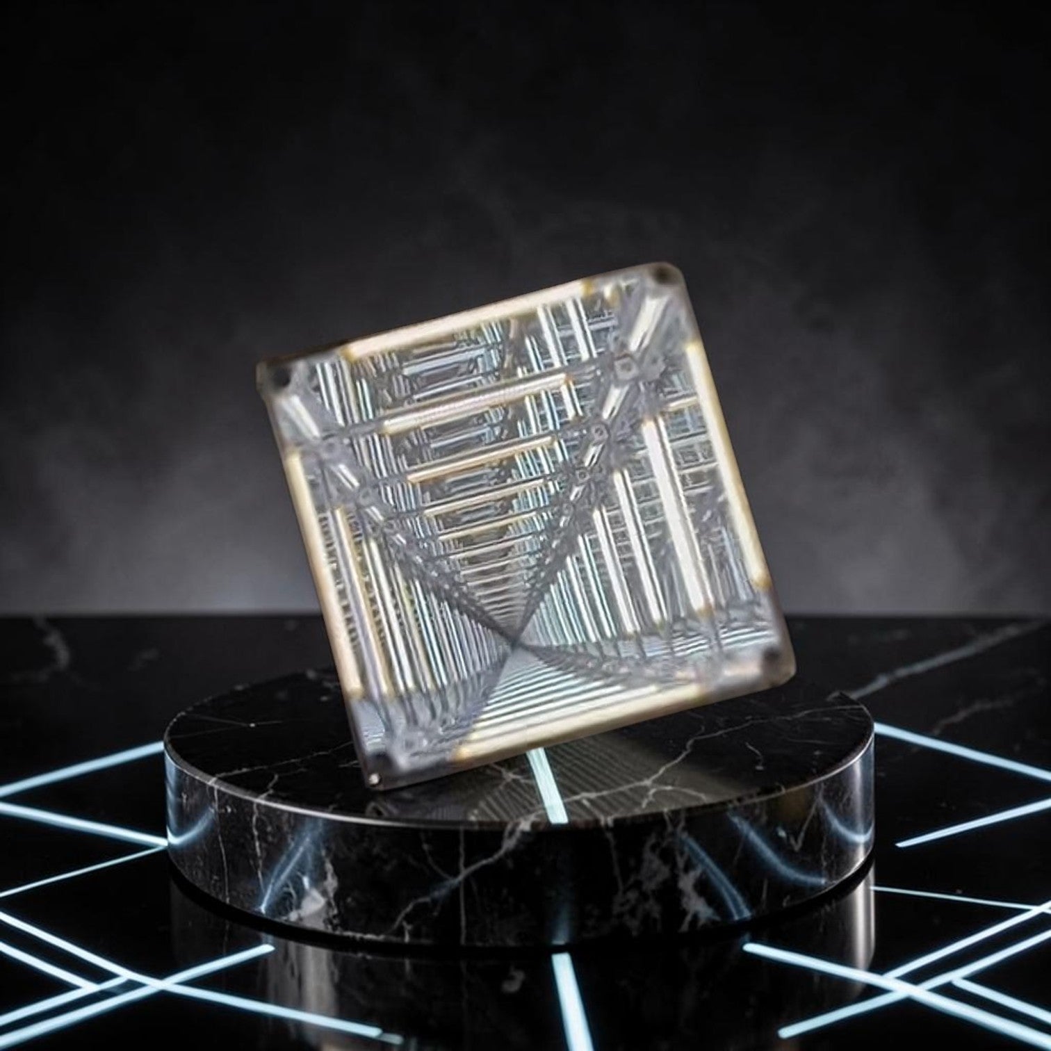 Premium holographic cube product